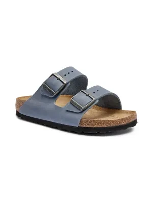Birkenstock Skórzane klapki Arizona SFB LEOI