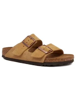 Birkenstock Skórzane klapki Arizona VL Latte Cream