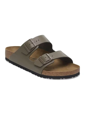 Birkenstock Skórzane klapki "Arizona" w kolorze brązowym rozmiar: 37