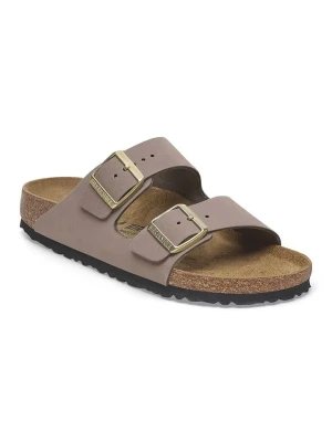 Birkenstock Skórzane klapki "Arizona" w kolorze fioletowym rozmiar: 37