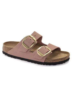 Zdjęcie produktu Birkenstock Skórzane klapki "Arizona" w kolorze jasnoróżowym rozmiar: 38