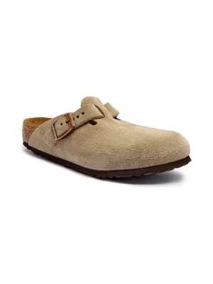 Birkenstock Skórzane klapki Boston LEVE