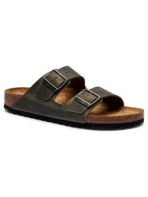 Birkenstock Skórzane klapki EVA | narrow fit