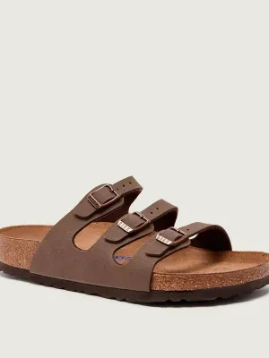 Birkenstock Skórzane klapki Florida BS | regular fit