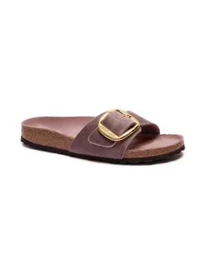 Birkenstock Skórzane klapki Madrid