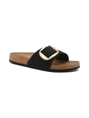 Birkenstock Skórzane klapki Madrid Big Buckle