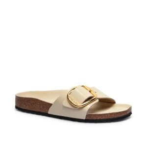 Birkenstock Skórzane klapki Madrid Big Buckle | narrow fit