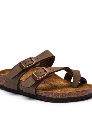 Birkenstock Skórzane klapki Mayari Kids | regular fit