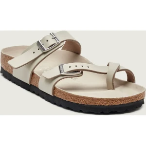 Birkenstock Skórzane klapki Mayari LENA | narrow fit