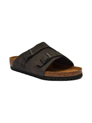 Birkenstock Skórzane klapki Zürich LEVE