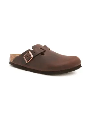 Birkenstock Skórzane mule boston