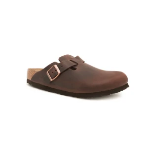 Birkenstock Skórzane mule boston