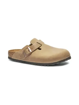 Birkenstock Skórzane mule BOSTON