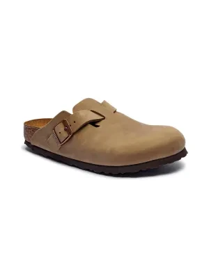 Birkenstock Skórzane mule Boston