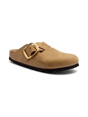 Birkenstock Skórzane mule Boston Big Buckle LEOI