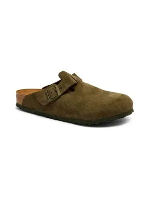 Birkenstock Skórzane mule Boston LEVE
