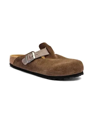 Birkenstock Skórzane mule Boston LEVE/LEOI