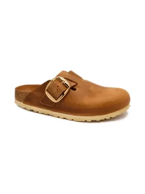 Birkenstock Skórzane mule Boston | narrow fit