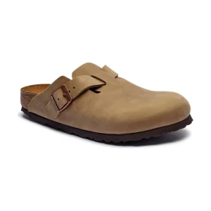 Birkenstock Skórzane mule Boston | narrow fit