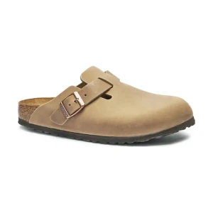 Birkenstock Skórzane mule BOSTON | narrow fit