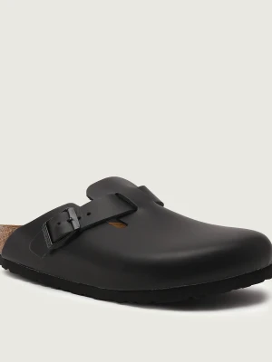 Birkenstock Skórzane mule Boston NL | narrow fit