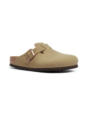 Birkenstock Skórzane mule Boston | regular fit soft footbed
