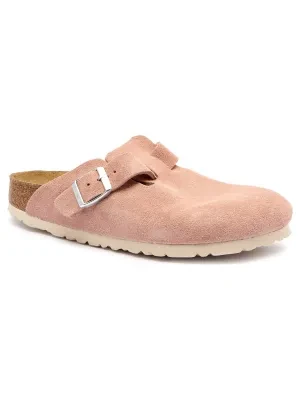 Birkenstock Skórzane mule Boston SFB LEVE