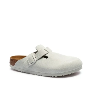 Birkenstock Skórzane mule Boston SFB | narrow fit soft footbed
