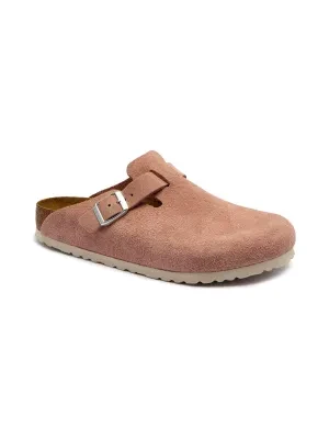 Birkenstock Skórzane mule BOSTON SOFT FOOTBED