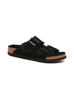 Birkenstock Skórzane obuwie domowe Arizona FUR