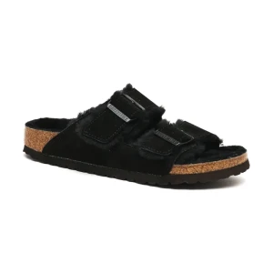 Birkenstock Skórzane obuwie domowe Arizona FUR