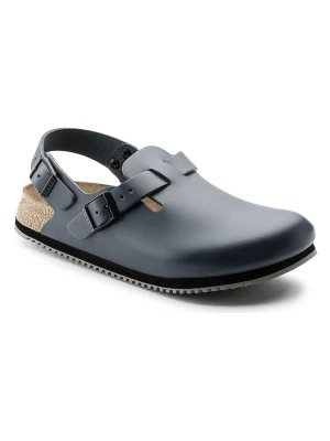 Birkenstock Skórzane półsandały "Tokio" w kolorze granatowym rozmiar: 41