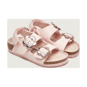Birkenstock Skórzane sandały Milano AS Kids Flower B. Kids | narrow fit