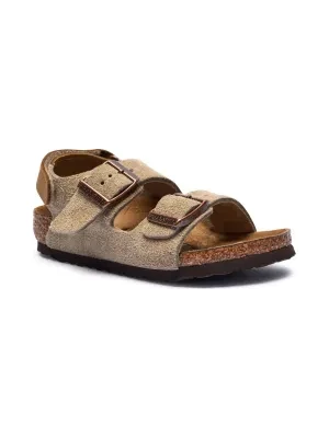 Birkenstock Skórzane sandały Milano Kids LEVE