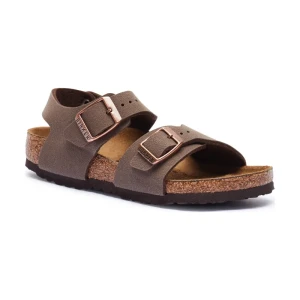Birkenstock Skórzane sandały New York | narrow fit