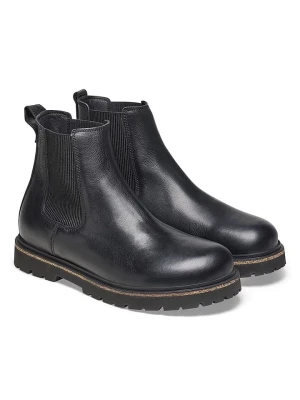 Birkenstock Skórzane sztyblety "Highwood" w kolorze czarnym rozmiar: 43