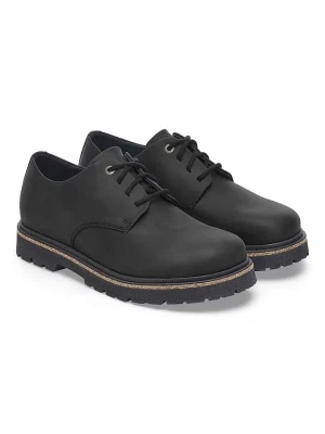 Birkenstock Skórzane trzewiki "Highwood" w kolorze czarnym rozmiar: 39