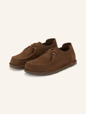 Birkenstock Sznurowane Botki Utti Lace braun BRĄZOWY