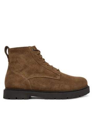 Birkenstock Trapery Highwood Lace Mid M 1030965 Brązowy