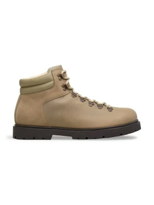 Birkenstock workery nubukowe Jackson 2.0 damskie kolor zielony na płaskim obcasie 1030953