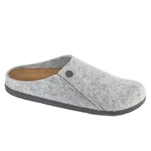 Birkenstock Zermatt Standard FE 1014934, Unisex, Szare, kapcie, filc, rozmiar: 38