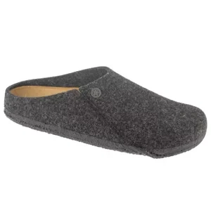 Birkenstock Zermatt Standard FE 1014938, Unisex, Czarne, klapki, filc, rozmiar: 36
