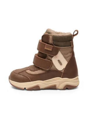 bisgaard Botki zimowe "Marius tex" w kolorze brązowym rozmiar: 32