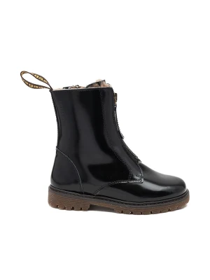 bisgaard Skórzane botki "Nora" w kolorze czarnym rozmiar: 40