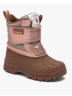 bisgaard Skórzane botki "Pixie" w kolorze jasnoróżowym rozmiar: 24