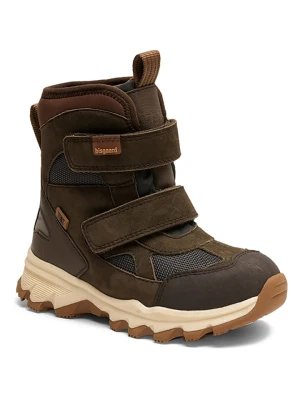 bisgaard Skórzane botki w kolorze khaki rozmiar: 34