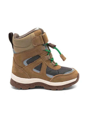 bisgaard Skórzane botki zimowe "Bruce" w kolorze jasnobrązowym rozmiar: 36