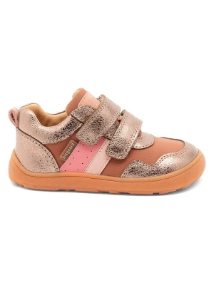 bisgaard Skórzane buty barefoot w kolorze pomarańczowo-jasnoróżowym rozmiar: 32