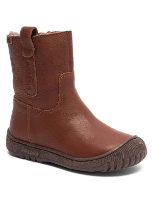 bisgaard Skórzane kozaki zimowe w kolorze jasnobrązowym rozmiar: 27