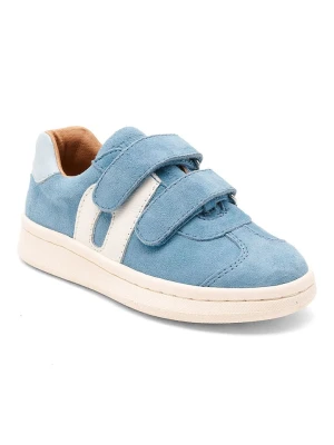 bisgaard Skórzane sneakersy "Bay V" w kolorze niebieskim rozmiar: 26